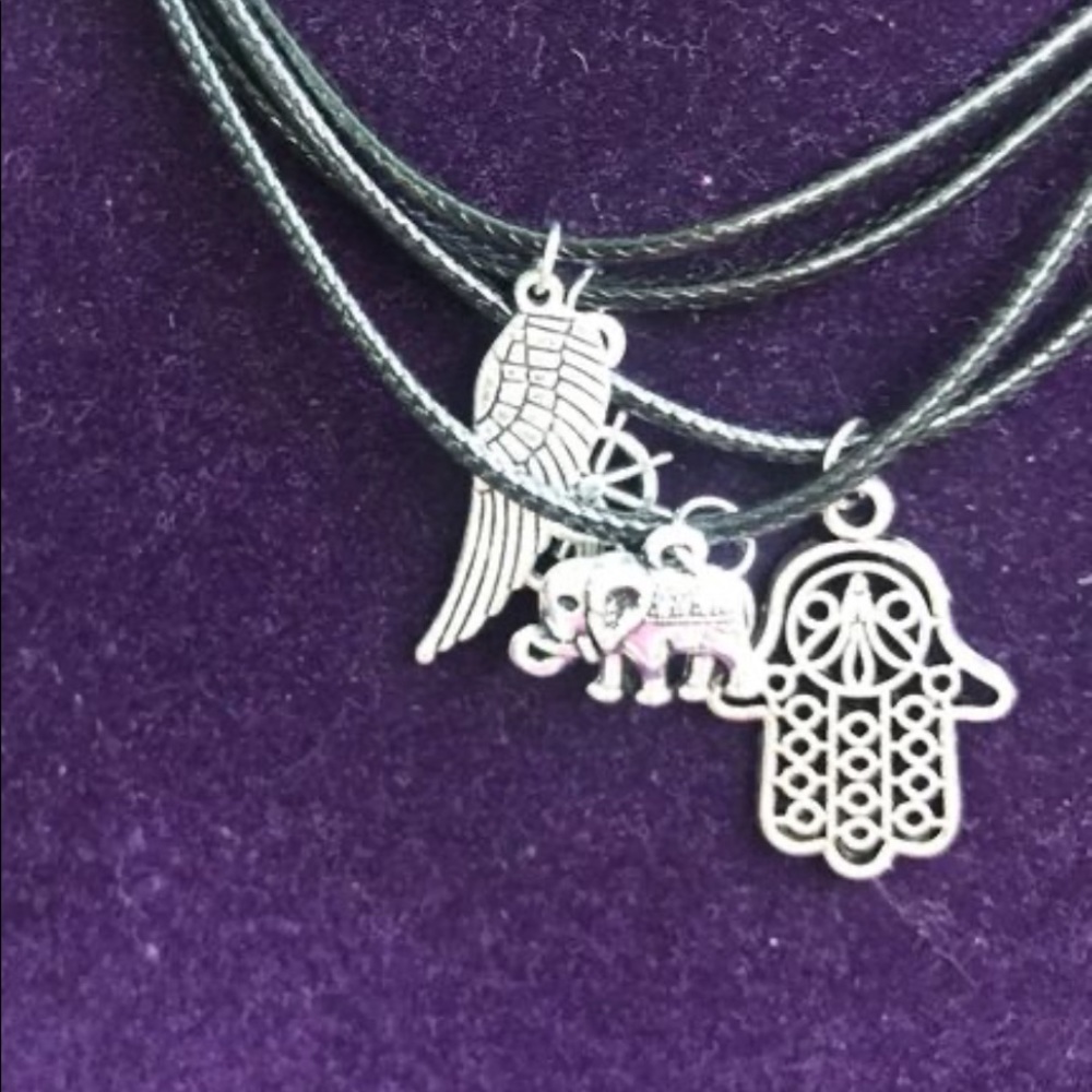 3 Lucky charms Necklaces